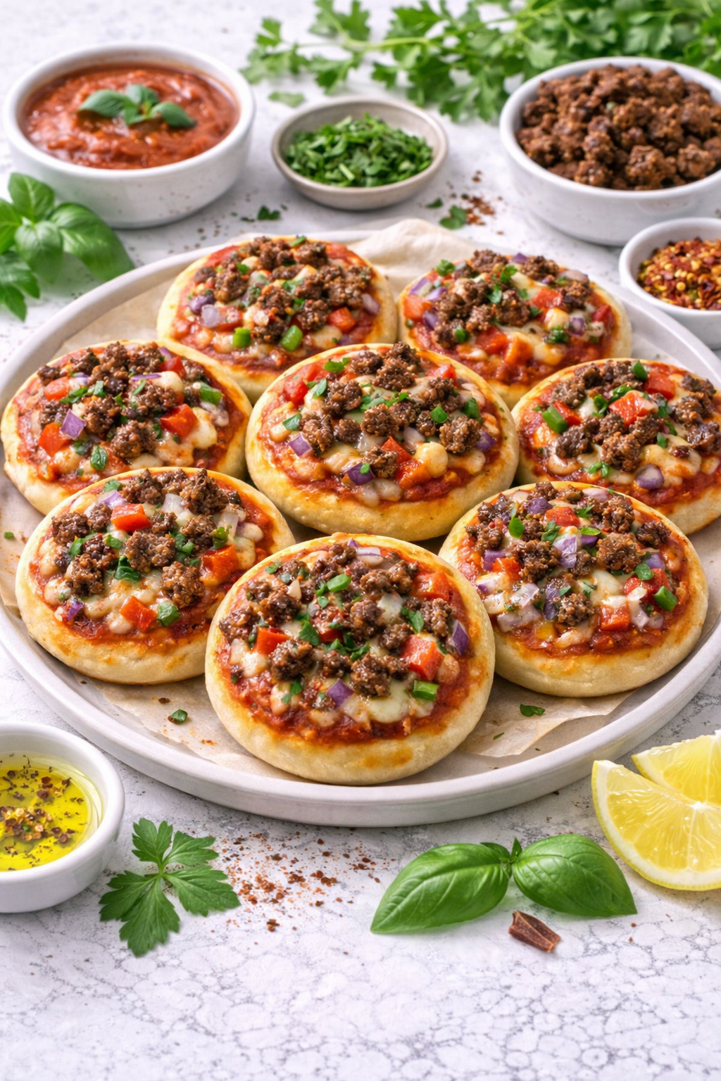 Mini Pizza Kefta